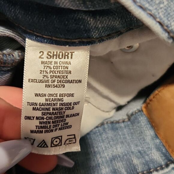 Aeropostal high waisted jegging jeans size 2 short - Picture 6 of 6